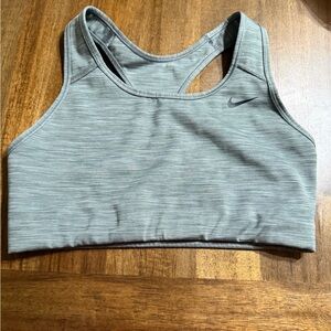 Nike Women's Heathered Gray Sports Bra